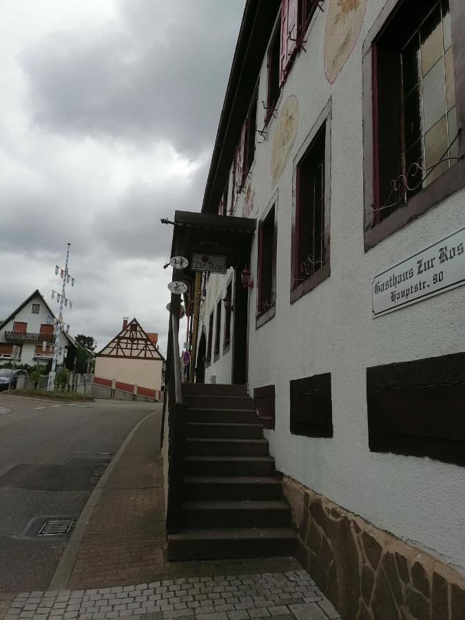 Отель Gasthaus Zur Rose Malsch  Экстерьер фото